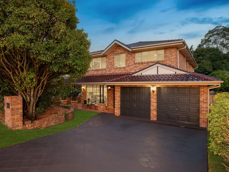 Luxury family residence in a pristine suburb