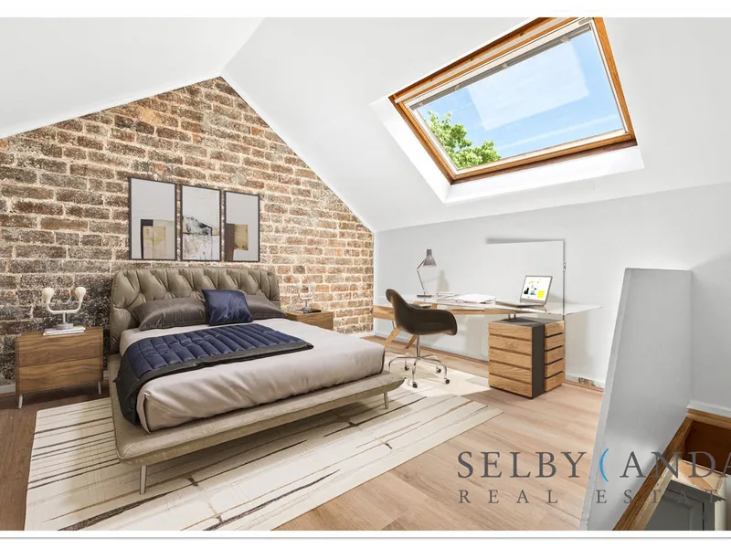 Refurbished 3 bedroom terrace house with sunny deck and courtyard