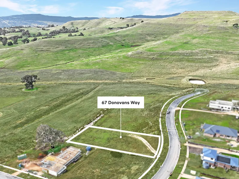 Stunning views and architectural plans included