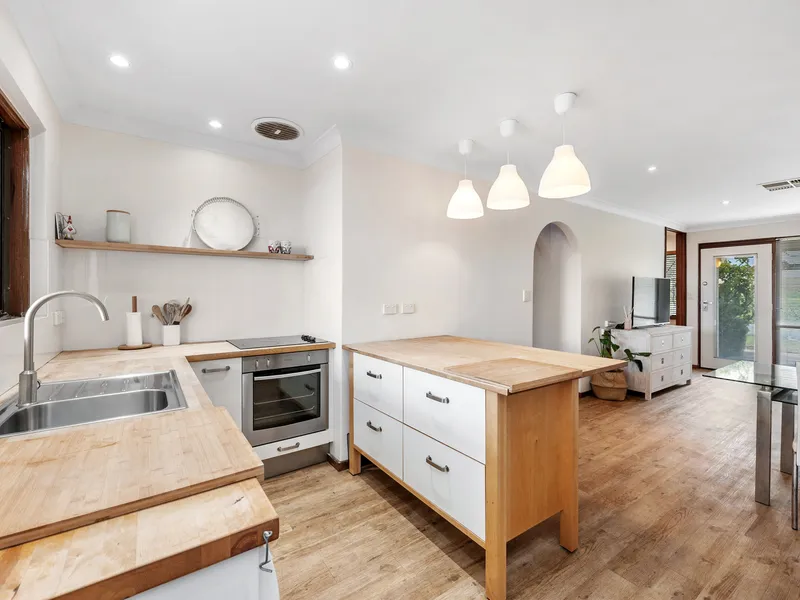 A surfboard and bathers kind of lifestyle.