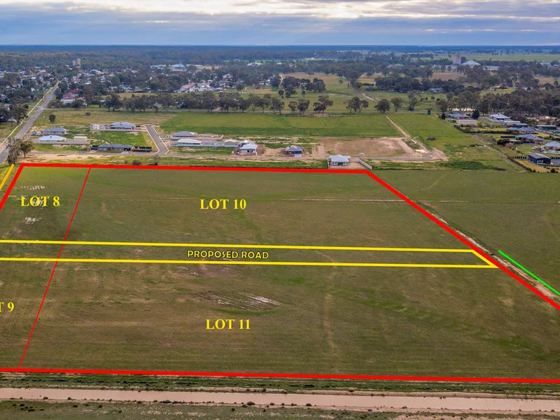 Ready to Develop land in Tocumwal