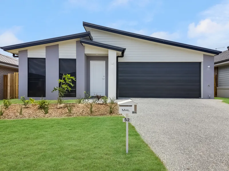 Brand new 4-Bedroom Home with solar, ducted aircon & a second living room!