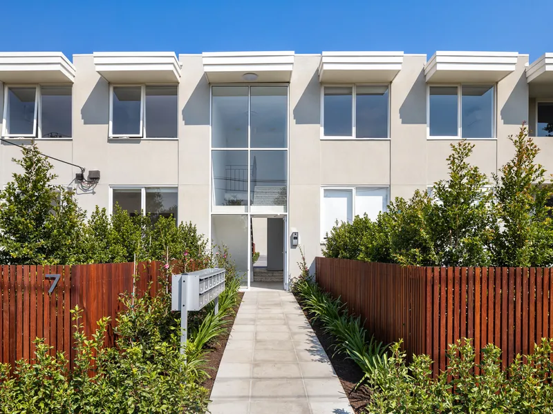 Redefining a 1970's architectural beauty- fully refurbished two bedroom apartments in the heart of Essendon.