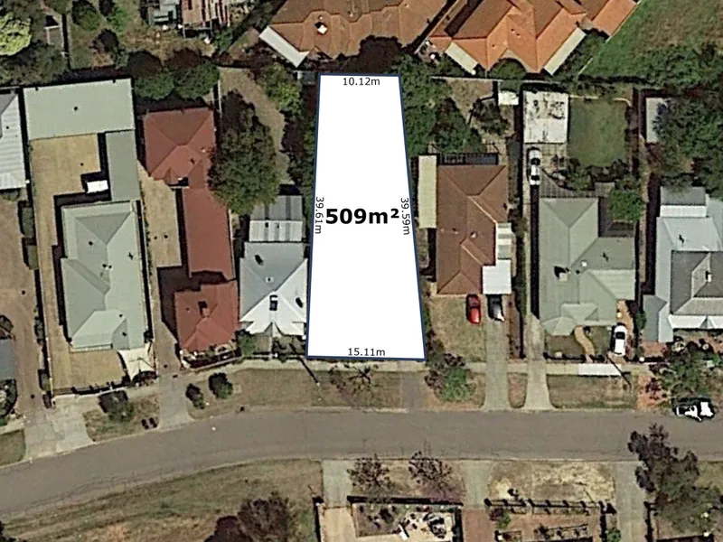 509 SQM LAND - INVEST, DEVELOP OR BUILD YOUR FOREVER HOME - PREMIUM 15M FRONTAGE ENJOYING RAY MARSHALL PARKLANDS OPPOSITE