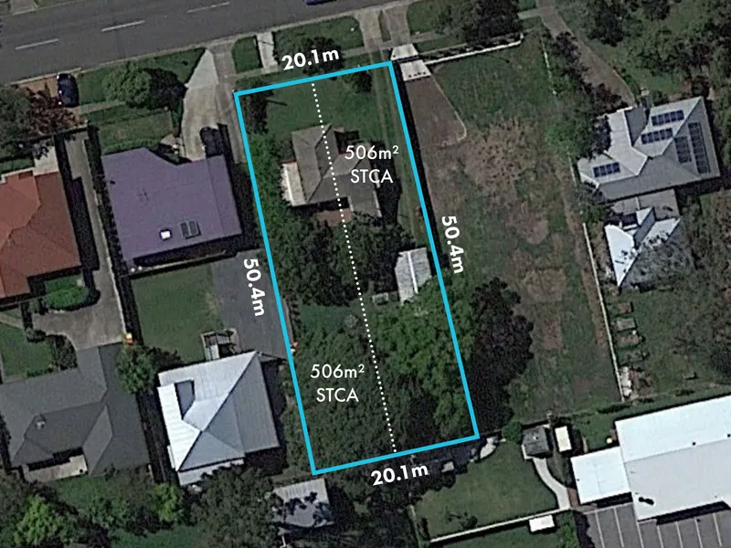 Rare 1012m2 flat block with development opportunity in Oxley