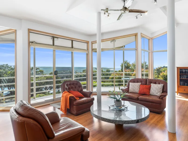 Spacious, light filled with expansive views