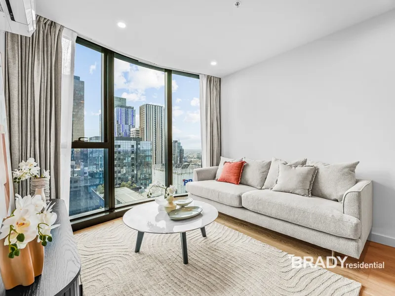 NEW... LUXURIOUS … CHIQUE... FURNISHED APARTMENT IN THE POPULAR 380MELBOURNE COMPLEX!