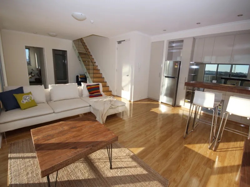 Fully furnished two bedroom two bathroom penthouse in middle of the city