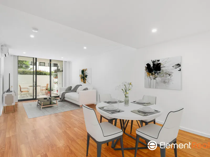 Oversized Two Bedroom Apartment with Private Courtyard