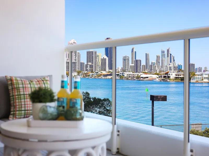 CHIC RIVERFRONT LUXURY IN RESIDENTIAL RIVAGE ROYALE WON'T LAST!