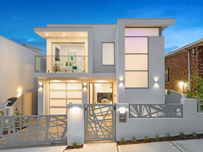 Contemporary luxury with stunning water backdrop!