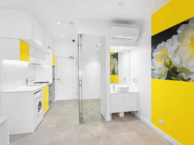 Architecturally designed studio apartments - stylish, self-contained accommodation with multiple communal spaces.