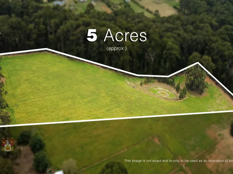 5 ACRES - PRIME LAND OPPORTUNITY