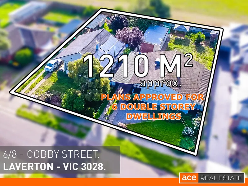 Plans approved for 6 Double Storey Dwellings!