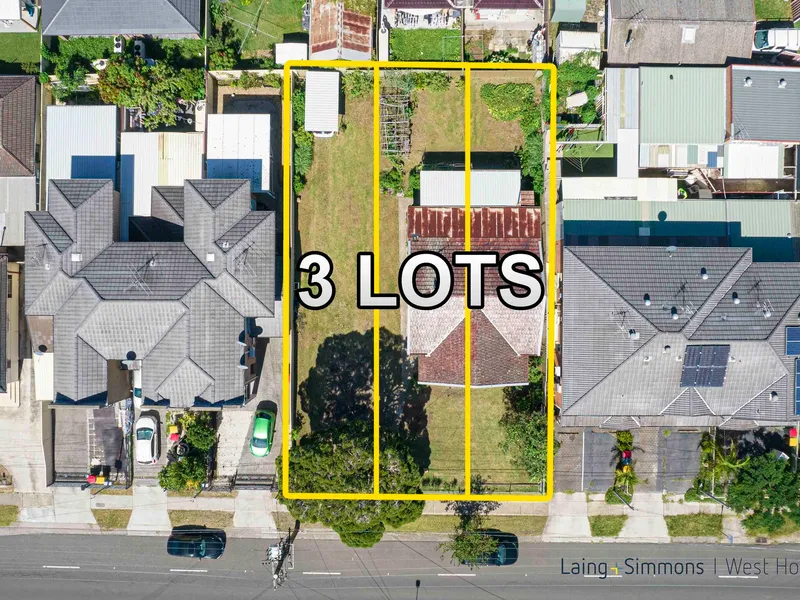 Three Lots – Triplex Site (S.T.C.A.)