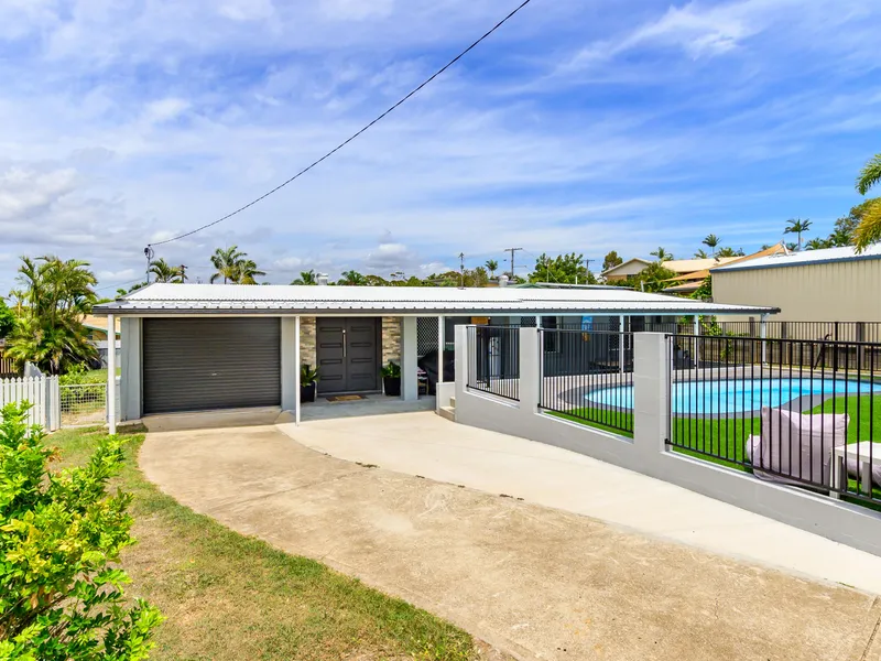 FULLY RENOVATED HOME WITH POOL + SHED