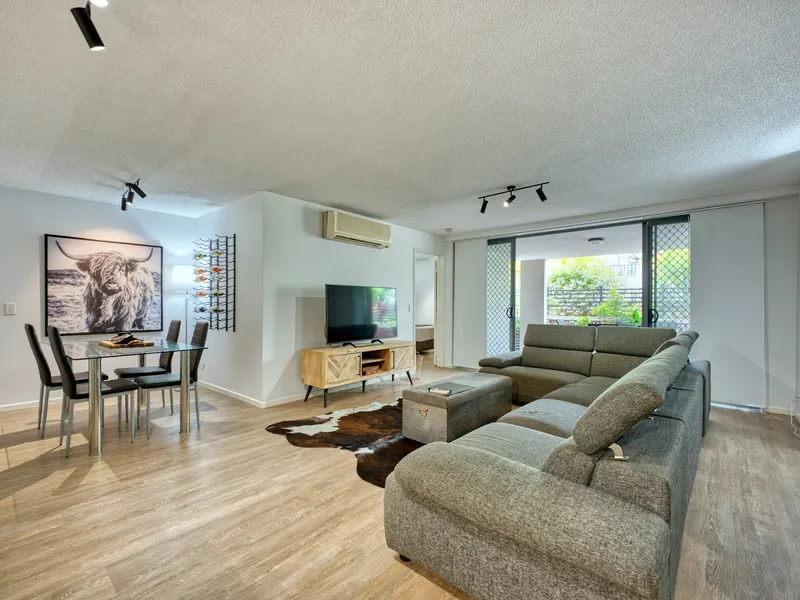 Ground floor courtyard unit in Centro Toowong