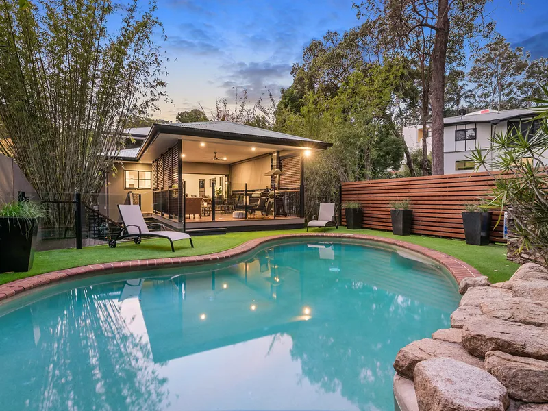 Attractive tropical haven embracing tranquility