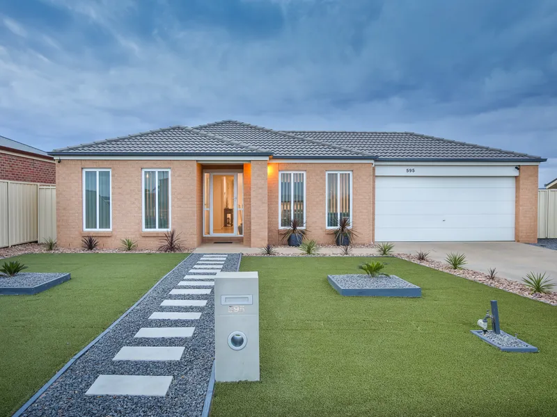 Spacious family home on an easy-care and central block