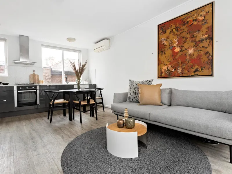 A stylish combination of lifestyle and location with lock-up garage