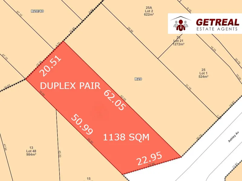 DUPLEX PAIR DEVELOPMENT OPPORTUNITY WITH INCOME