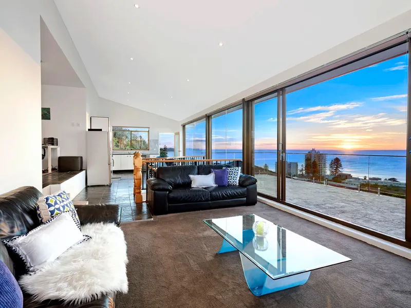 Breathtaking Coastal Views with Sparkling Blue Horizons