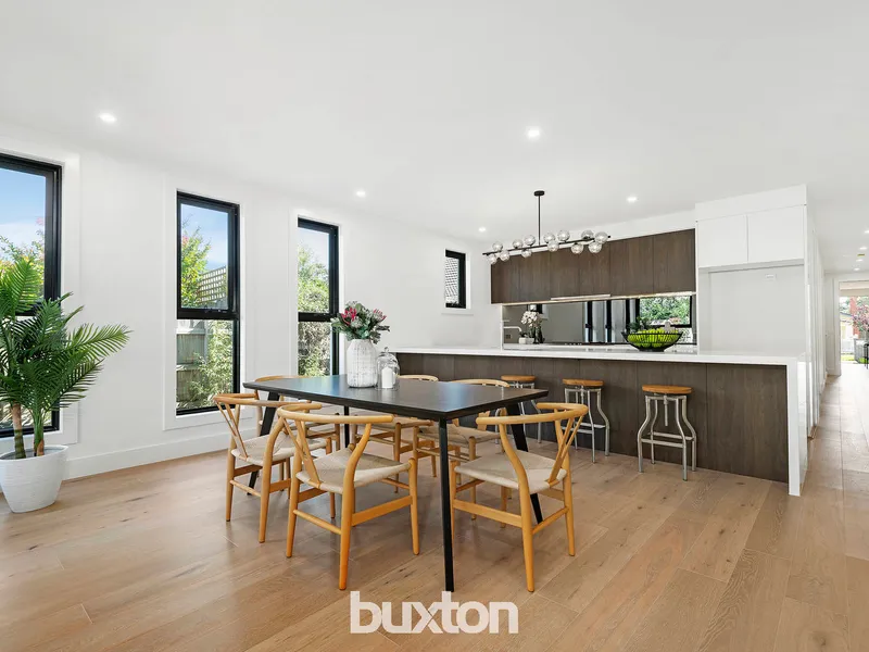 Sunny, spacious and brand new with prized school zoning and metres from parkland and transport