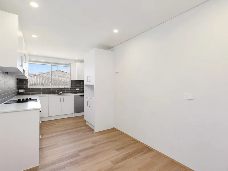 Newly renovated oversized north facing apartments with wraparound balconies + parking options