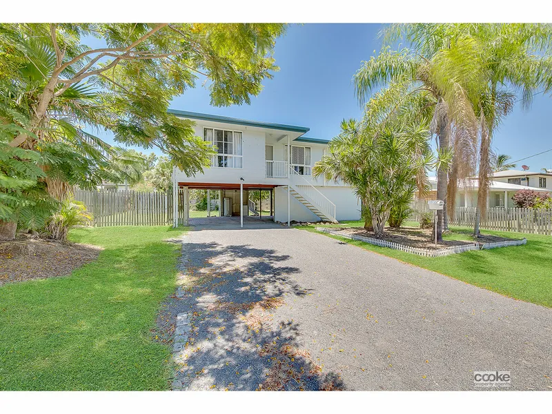 Three bedroom high-set home - Double garden shed