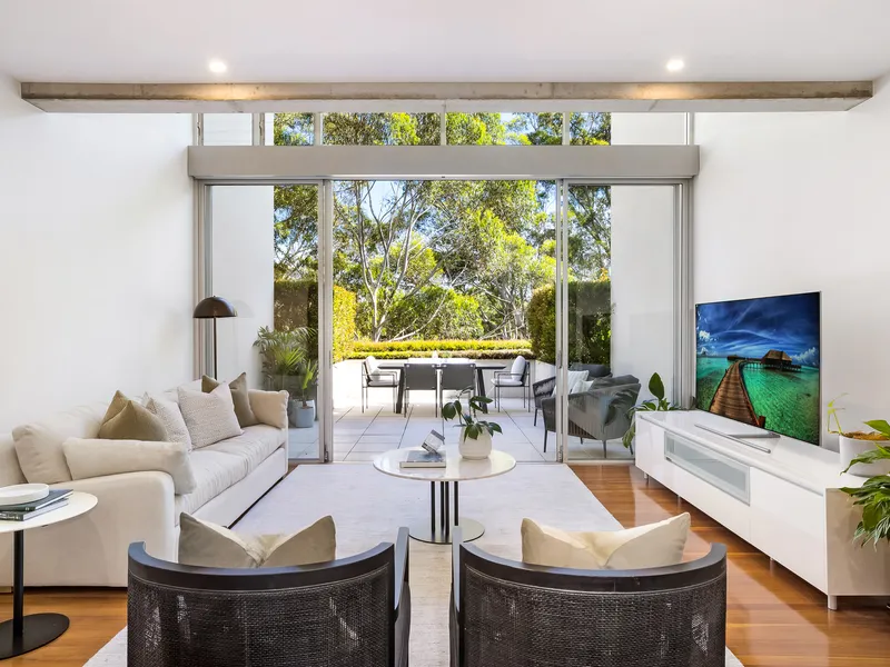 Private urban oasis with beautiful bushland views in the heart of Cammeray