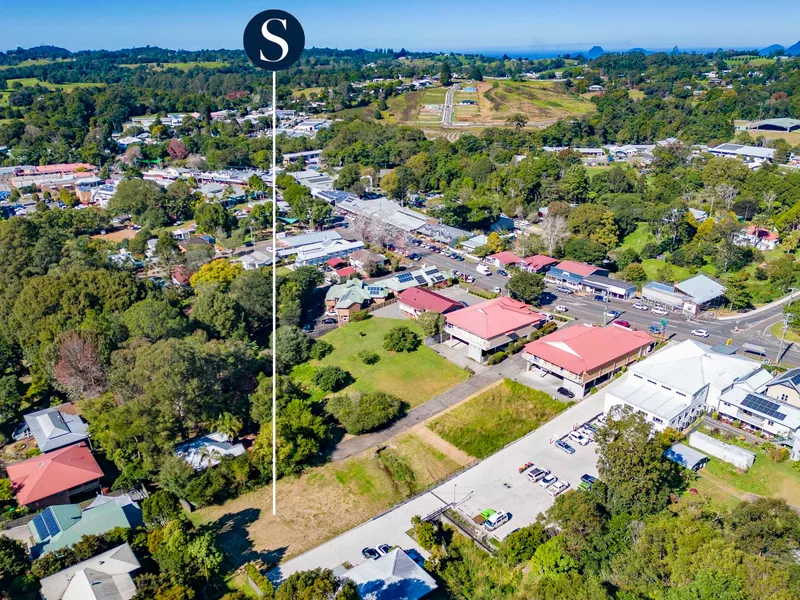 Prime Vacant Block in the Main Street of Maleny - DA Approved for 3 Townhouses!