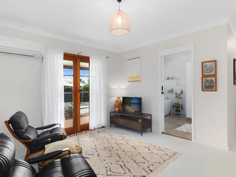 Private home with desirable features