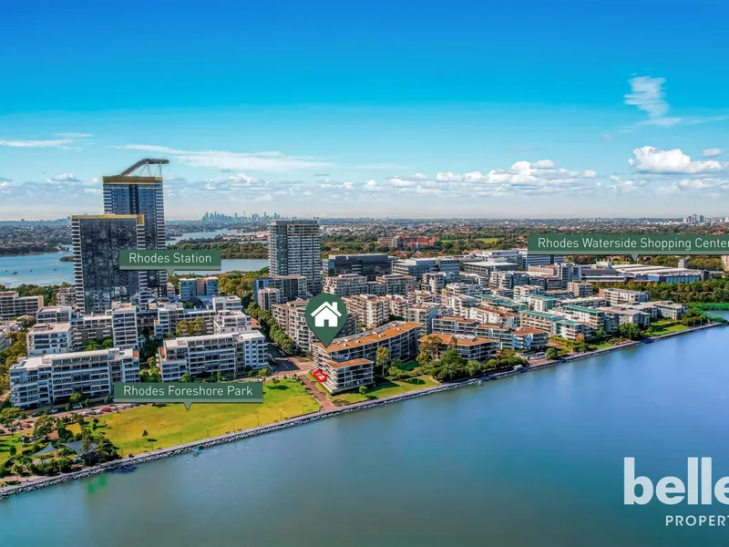 165m2 Size | Mirvac Built | North Facing & Water view