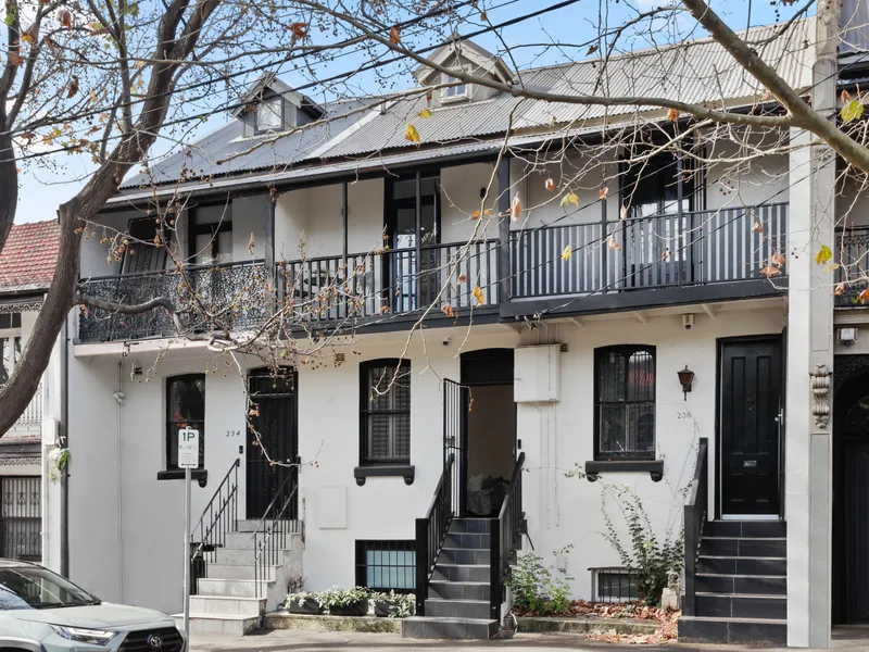 Charming 4 level terrace in a prime blue-ribbon inner city location