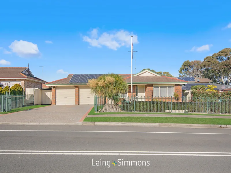 Brick and Tile Beauty with Pool on a Big Block