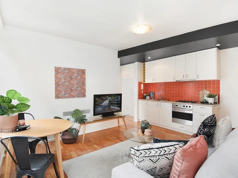 Ground level convenience with natural light galore