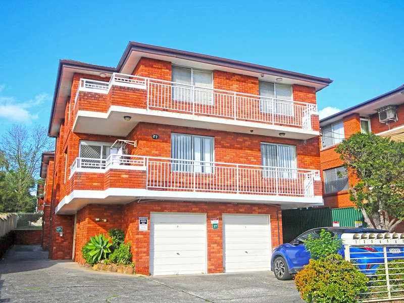 Modern living with a lock up garage situated in striking complex