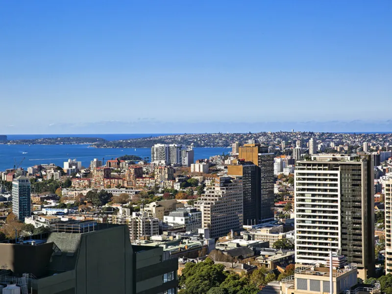 World Tower Level 48 - 2 Bedroom + Study + 3 Balcony with Magnificent Views of Sydney Harbour!