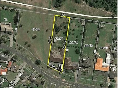 Substantial family home on approx.  acre with multi-unit development potential
