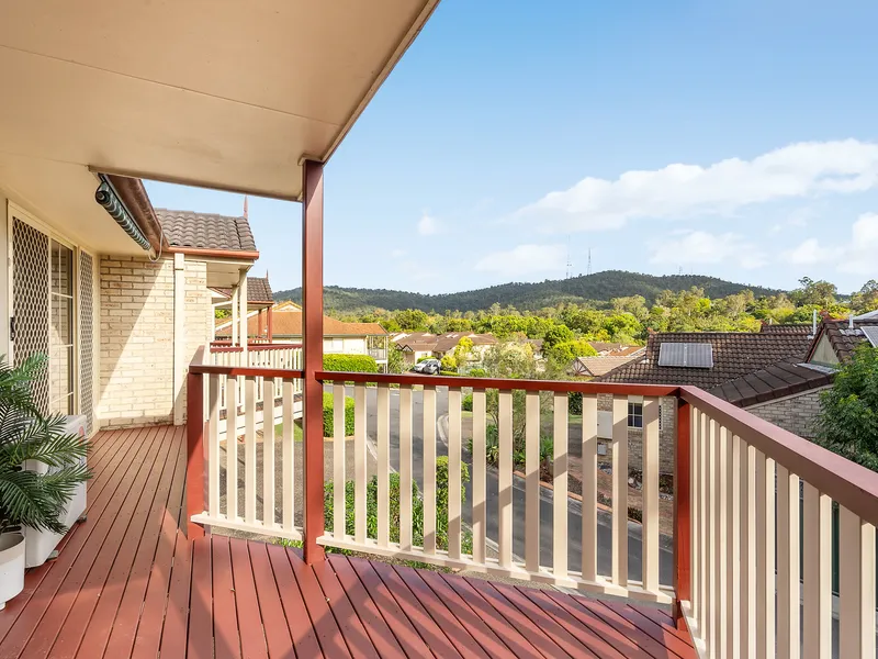 Fully renovated executive townhome with stunning Mt Coot-Tha vistas