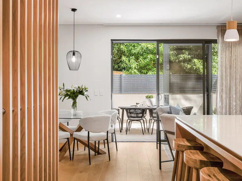 Impressive and easy care, luxury haven by the village
