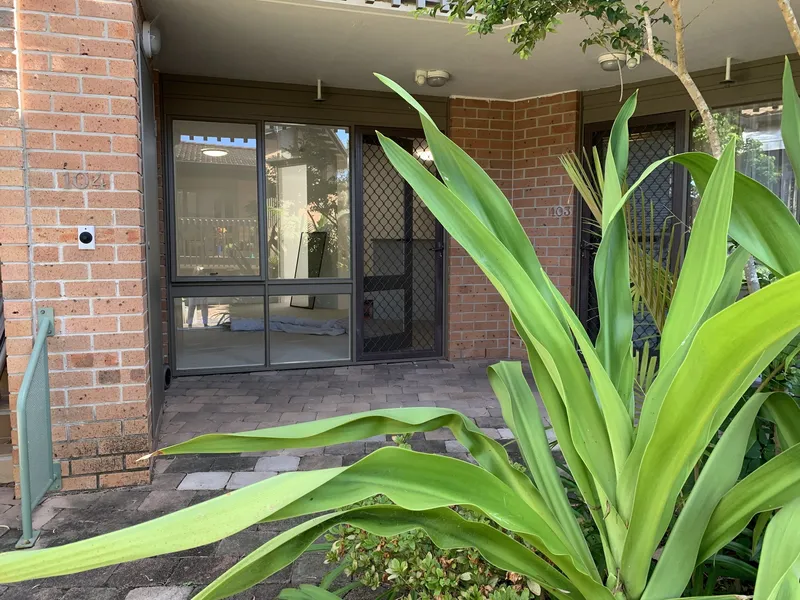 Ground floor unit with private courtyard