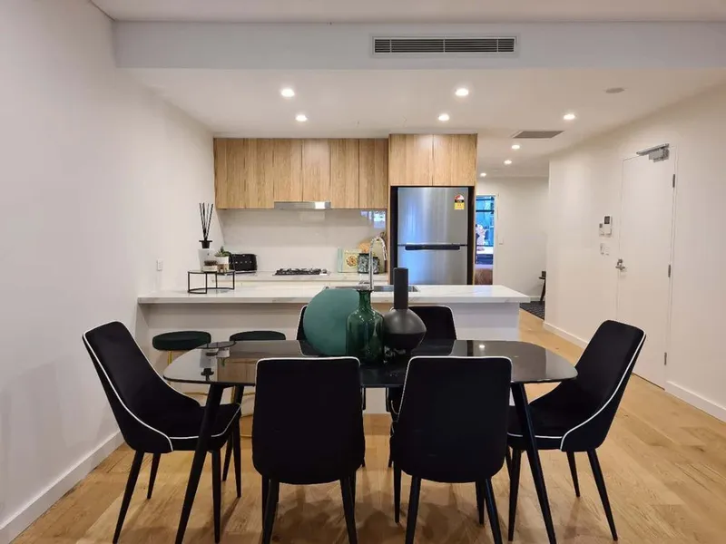 Wonderful views (Sydney CBD Skyline) with modern living style and natural design feature