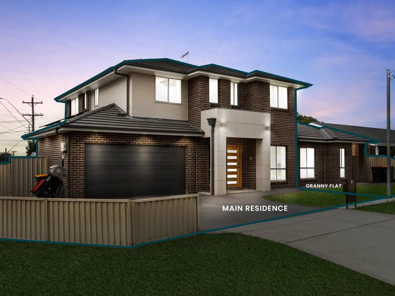 House + Street Facing Granny Flat