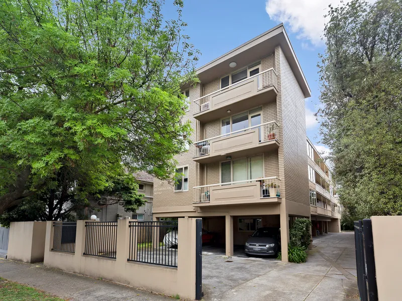 Big, bright and airy with a north-facing balcony