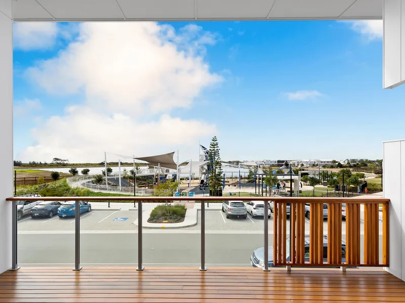 WATER FRONT VIEWS WITH THIS NEAR NEW TOWN HOME!