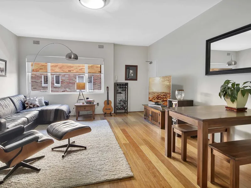 Generous Two Bedroom Apartment with Lock Up Garage