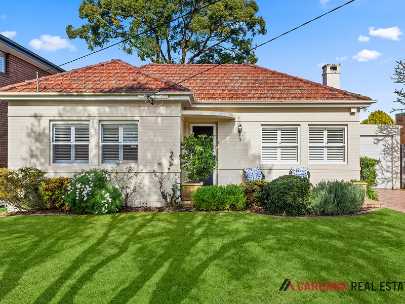 Well loved north facing family brick home