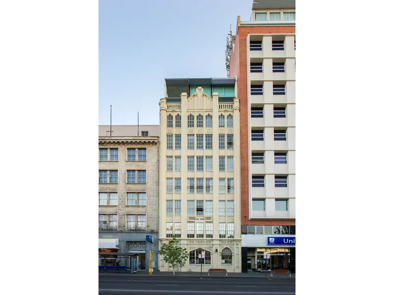 Fantastic and very affordable inner-city opportunity in this iconic art-deco/Gothic- style building set amongst all the action