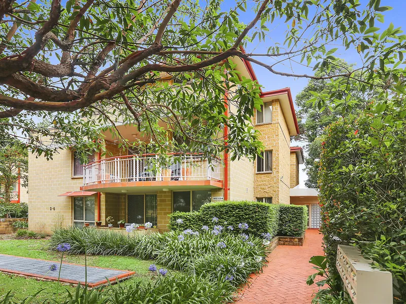 Ground floor apartment in ultra-convenient location